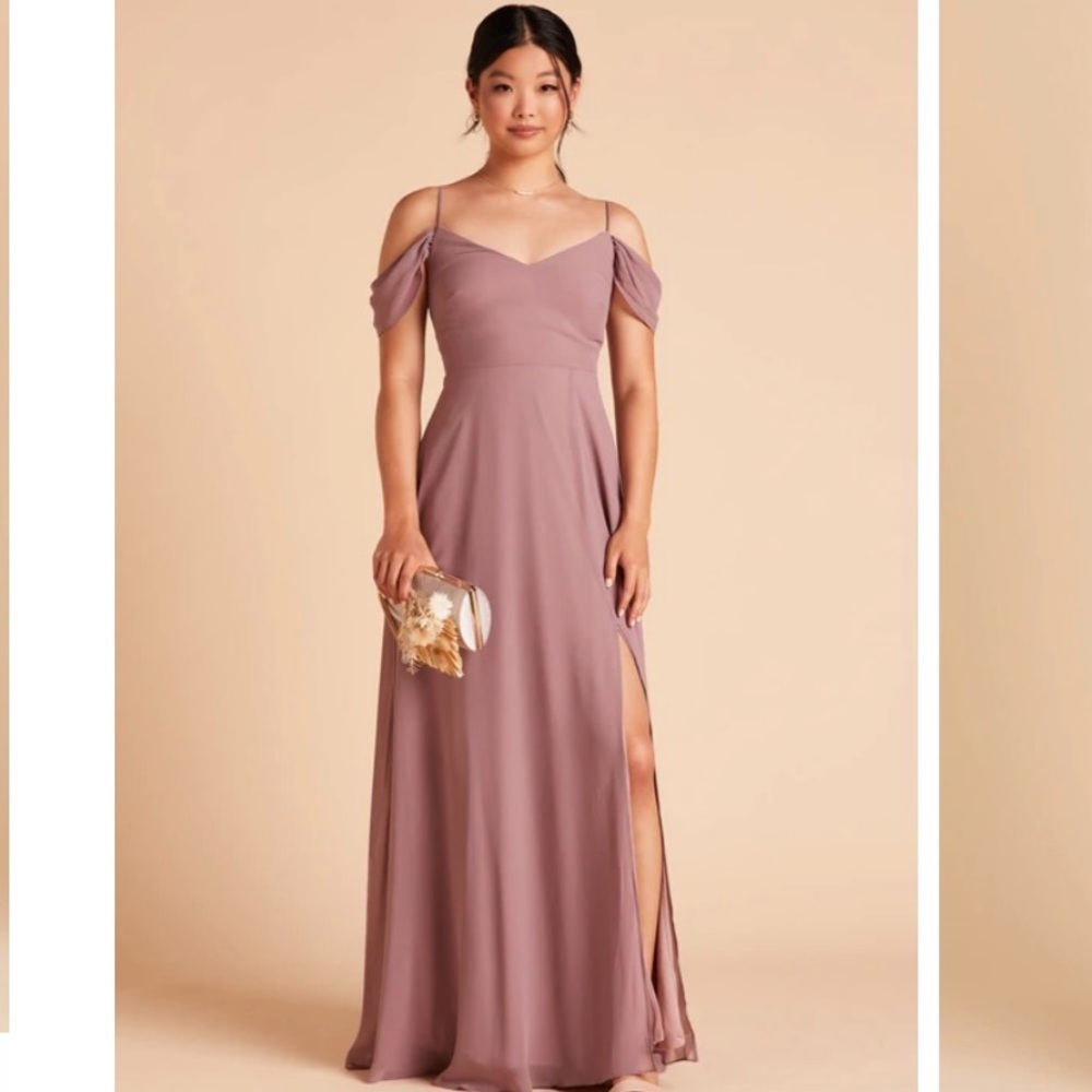 Birdy Grey Devin Convertible Dress in Dark Mauve, size Large